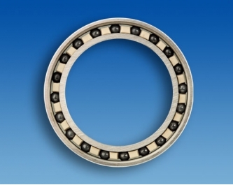 Hybrid-thin ring ball bearing HYSN 61800 T2 (10x19x5mm)