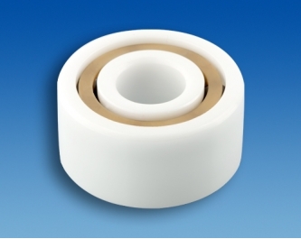 Double row Ceramic deep groove ball bearing CZ 4201 T2 P0C3 (12x32x14mm)
