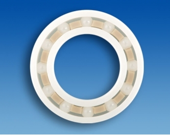 Ceramic thin section bearing CZ 61801 T3 (12x21x5mm)